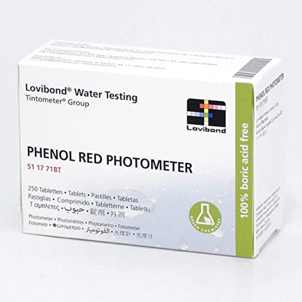 sennep lejesoldat Gæsterne PHENOL RED tablets (pH)
