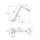 Fiji water cannon flat mouthpiece