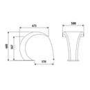 BALI Waterfall, INOX A316