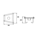 BALI Waterfall, INOX A316