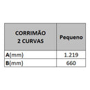 Handrail two curves FX-05 small A316