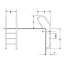 Mixed ladder 3 steps A316