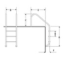 Overflow ladder 5 steps A316