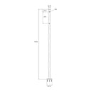 Lifeguard hoop support foot