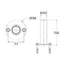 Abnehmbares Ankerstück