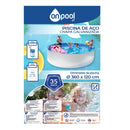 Round steel swimming pool ø3.60 x 1.20 m