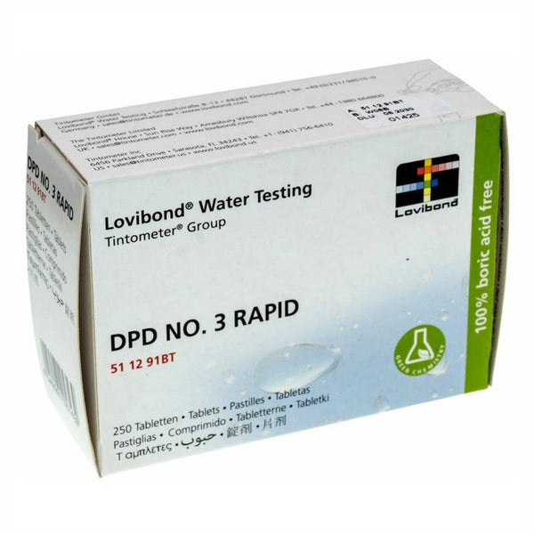 DPD 3 Rapid Tabletten (Gesamtchlor)
