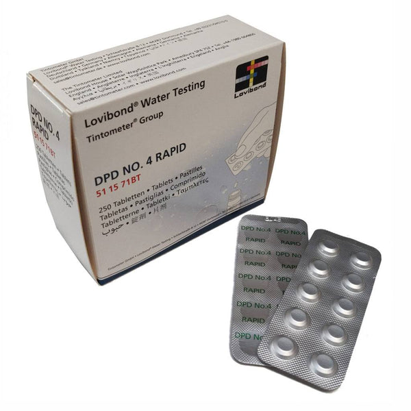 DPD 4 Comprimidos Rápidos (Oxígeno Activo)