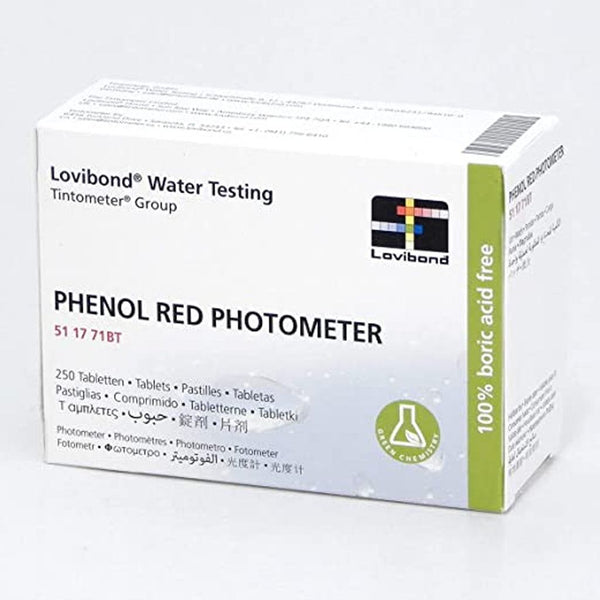 Pastilhas PHENOL RED (pH)