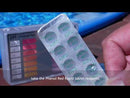 Pooltester zum Ablesen von pH-Chlor frei
